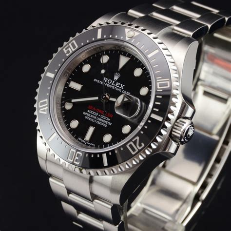 rolex sea dweller red on wrist|rolex sea dweller red writing.